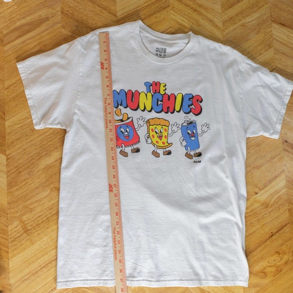 A Lab Mens Graphic Shirt Large Munchies Humor Funny - Picture 13 of 13